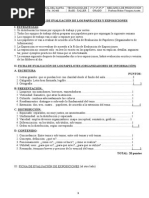 Criterios de Evaluación de Papelotes y Exposiciones