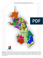 División Administrativa Del Departamento de Sucre y de Colombia