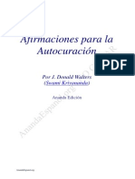 Afirmaciones para La Autocuración, Por Swami Kriyananda