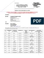 Appendix 1.8 - Sample Sales Contract