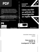 Como Escribir Un Artículo de Investigación en Ingles