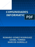 Comunidades Informaticas