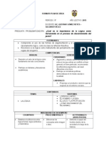 Plan de Área - Filosofía - Grado 11° - Primer Período - 2015