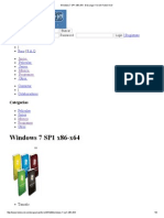 Windows 7 SP1 x86-x64 - Descargar Torrent TodoCVCD