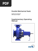 Double Mechanical Seals, Tandem Arrangement