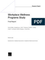 Workplace Wellness Study