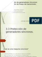 Exposicion Protecciones Generador Sincrono