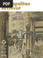 Metropolitan Archivist Volume 21, No. 1 (Winter 2015)