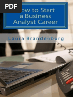 How To Start A Business Analyst Career