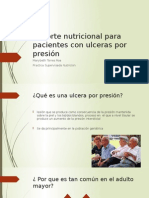 Soporte Nutricional para Pacientes Con Ulceras Por Presión