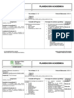 Planeacion Semestral Ibio Enero14