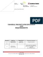 General Project Specifications and Requirements 40-0000520 - C - 003 PDF