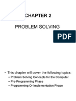 Chapter 2 Problem Solving