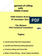 IOSH Mobile Cranes Dec 2011