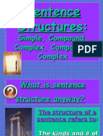 Sentence Structure Powerpoint