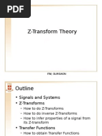 Z-Transform Theory: Itm, Gurgaon