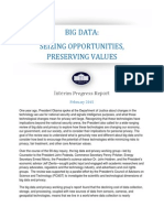 Big Data Seizing Opportunities Preserving Values Memo