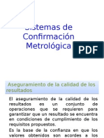 Sistemas de Confirmacion Metrologica