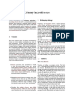 Urinary Incontinence: 2 Pathophysiology