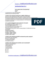 ISTQB Dumps and Mock Tests For Foundation Level Paper 6 PDF