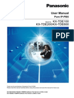 KXTDE100 200 600 User Manual