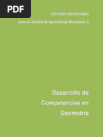 Desarrollo de Competencias en Geometría