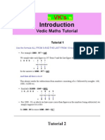 Viraj Kansara's Vedic Maths