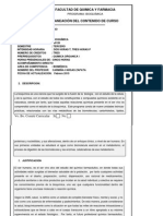 Carta Descriptiva Bioquimica 2015 20128 Quimica y Farmacia