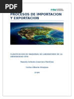 Procesos de Importacion y Exportacion 