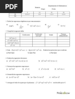 3eso Ex t5 Polinomios