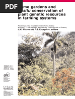 Home Gardens & in Situ Conservation of Plant Genetic Resources in Farming Systems Gardening Guidebook