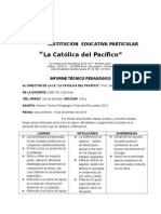 Informe Tecnico Pedagogico