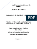 Propiedades Coligativas Electrolitos