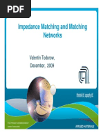 Val - Impedance Matching and Matching Networks