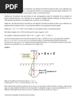 Función Lineal