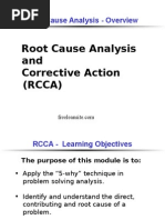 RCCA - Overview