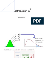 Distribucion Ji - Cuadrada x2