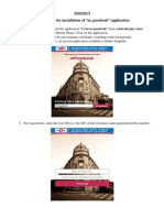 Process Flow For Installation of "M - Passbook" Application: Annexure-I