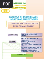 Informe de Almidones