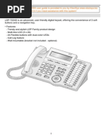 LG LDP-7224D Phone User Guide