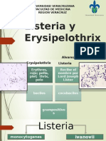 Listeria y Erysipelothrix