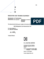 Refrigeration Cycle Demonstration Unit