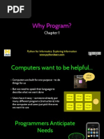 Why Program?: Python For Informatics: Exploring Information