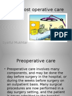 Pre & Post Operative Care