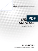 Blw-54cw3 Manual v1.2 Eng