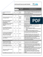 Mikrotik RouterOS Security Audit Checklist Ver 0.91