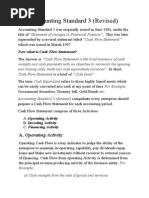 Accounting Standard 3 (Revised)