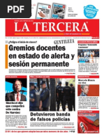 Diario La Tercera 13.02.2015