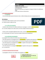 CHAP 02 COURS Caracteristiques Des Ondes