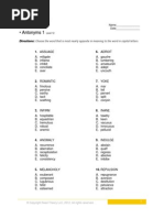 Level 12 Antonyms 1 PDF